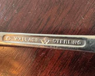 Wallace Sterling Silver Spoon - 45gms