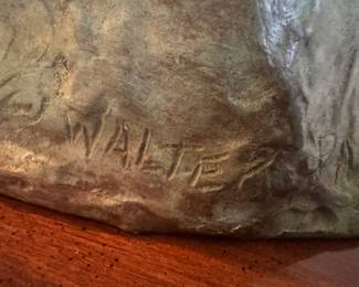 Bronze Dancing Birds Signed Walter Palmer