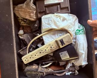 Drawer Lot with Power Strips & Electrical Cords – Hampshire IL Estate Sale
Assorted electrical items including power strips, extension cords, adapters, and plugs. Great for home, shop, or garage use. #AuntBeesEstateSale Hampshire, Illinois.