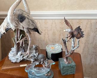 E Farini Heron Sculpture- $75