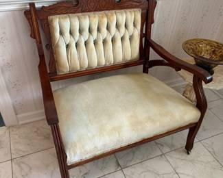 Antique Settee- $150