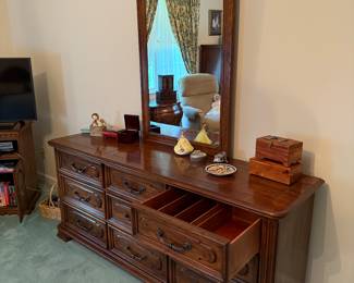Henredon Dresser and Mirror-$300