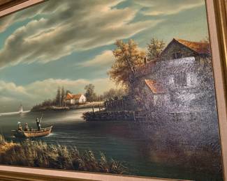 J Perrine Original Oil Painted Artwork- $400