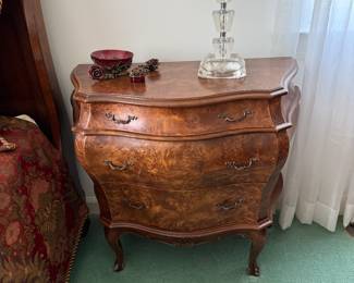 Italian Venetian Bombe Style Chest- 2 available - Gorgeous- $550 each