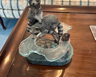 Legends River Bandits Sculpture by Kitty Cantrell- $250