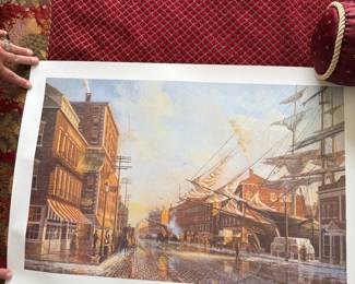 Ron Goyette Signed and Numbered Lithograph- $200