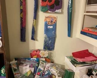 Wind socks and flags - another view