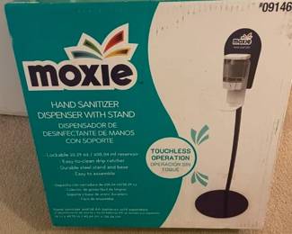 Moxie Hand Santizer Stands (2) - new and in boxes