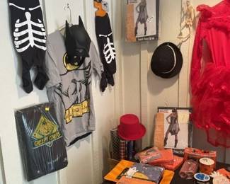 Doggie Costumers, Batman shirt & mask, Girl costume
