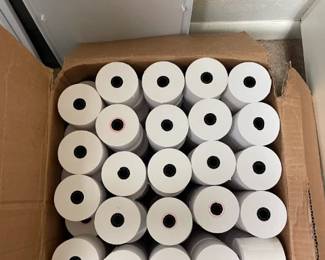 Adding Machine Tape - a full case of it!