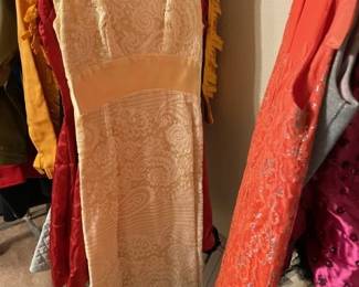 Vintage gown - good be a good Halloween costume