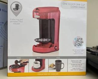 One cup Bella coffee maker