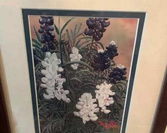"B. Herd" Floral Print