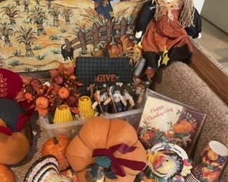 Fall decorations and more.