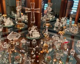 Assorted Crystal pieces