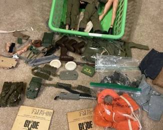 included in G I Joe unit - G I Joe dolls and misc