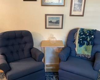 Occasional Chairs and wall art