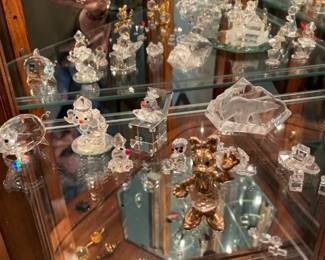 More Crystal pieces - some Swarovski