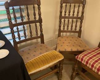 Vintage dining chairs
