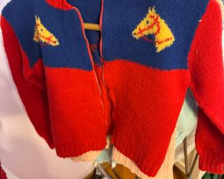Baby western sweater