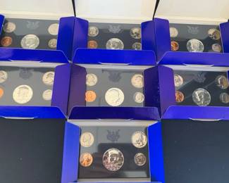 DE245Seven 1968 Us Coin Sets