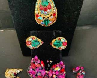 DE221Colorful Costume Jewelry