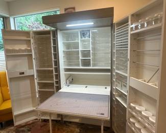 Craft cabinet (open)