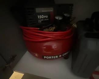 Porter Cable air compressor