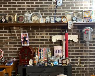 Clocks, collectibles