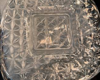 Imperial Glassware Luncheon Plates- set of 14- $40 for all 