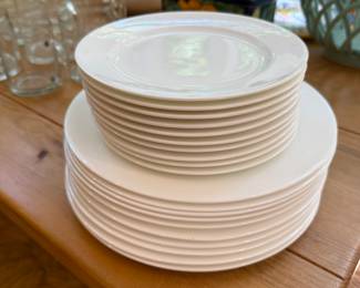 Fitz & Foyd Everyday China - set of 10 dinner & 10 salad plates - $75 for all 