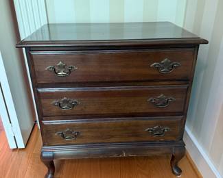 Vintage Chippendale Style Antique Chest of Drawers-$150
34ʺW × 17ʺD × 30.25ʺ tall 