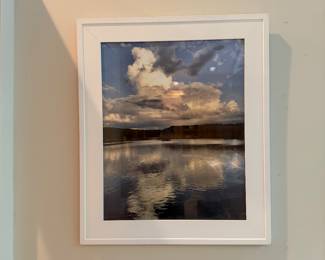 Jordan Lake Photo - $75- signed 
21 wide 
24 tall 