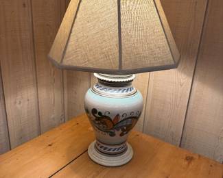 Hand Painted Lamp - $75 