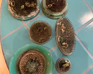Metal flower frogs $12 for all