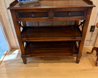 Ethan Allen Mahogany Console Table - $250
32 wide 
30 tall
20 deep 