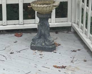 Concrete planter$30