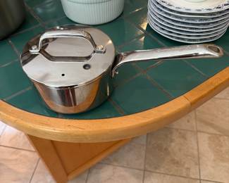 Crate & Barrell Saucepan- $50