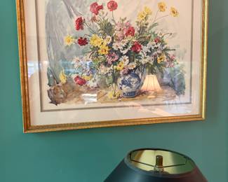 Still Life Watercolor Print by Joan Murphy
31 wide 
24 tall
$175