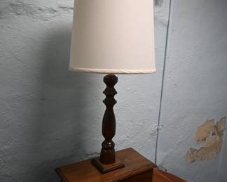 Courty Cottage Wood Lamp