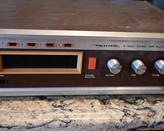 Realistic 8 Track Player