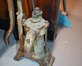 Vintage Cast iron Pump