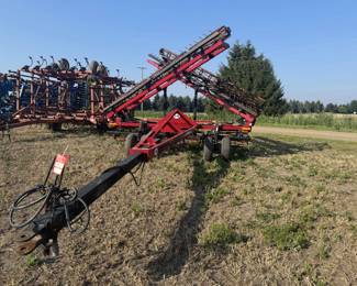 J&M TF215 Double Twist Rolling Harrow, 45', Double Baskets
