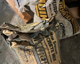 Concrete and gravel $2 each 