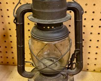 Antique Dietz gas lantern