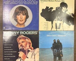 Vintage LP records