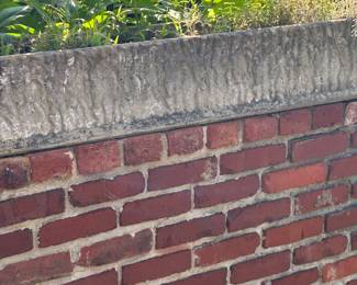3’ concrete planter.