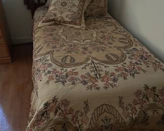 Twin bed.