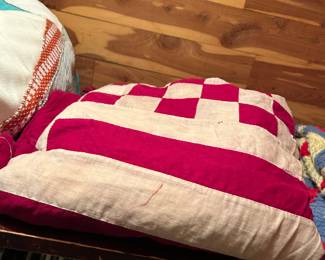 Vintage quilt top.