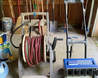 Snow blower & hose